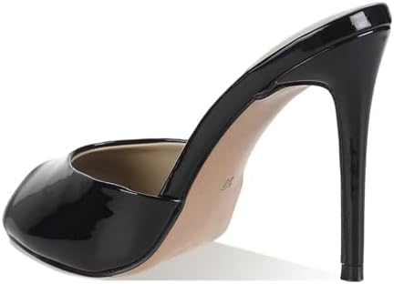 Womens Stiletto High Heel Sandals Fish Mouth Peep Toe Pink Heeled Mules Sexy Slip on Summer Slippers Party Wedding Prom Dressy Shoes Comfort Outdoor Footwear