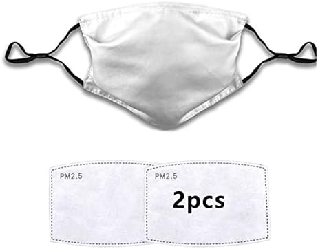 Reusable Adults Washable Face Mask Gifts,Black Adults Face Masks 3D Cover for Outdoor Sport