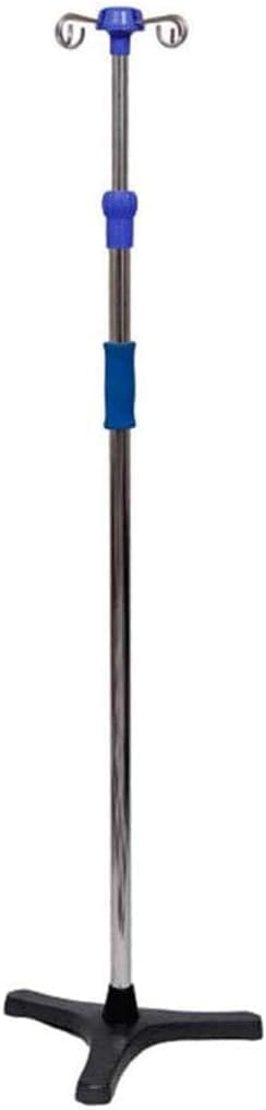 IV Pole IV Drip Stand IV Stand Portable IV Pole Stainless Steel Adjustable Height Infusion Stand for Hospitals and Clinics (Color : C)