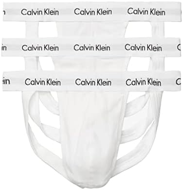 Calvin Klein mens Cotton Stretch 3-pack Jock Strap