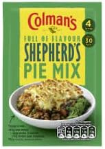 Colman's of Norwich Shepherds Pie recipe mix 50g x 4 packs (200g) Imported from UK