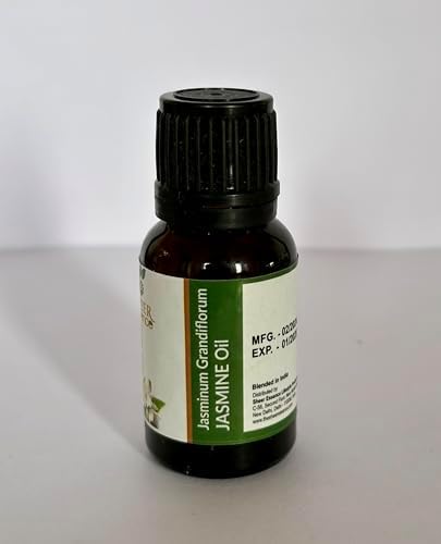 Jasmine Oil -(Jasminum Grandiflorum)- Essential Oil 100% Pure Natural Undiluted Uncut Therapeutic Grade Oil 1.01 Fl.OZ