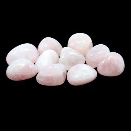 CrystalAge Rose Quartz Tumble Stone (20-25mm) - Pack of 10