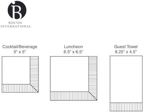 IHR Ideal Home Range Cocktail Napkins Rosanne Beck Disposable 3-Ply Paper Party Napkin Pack, 5" x 5", Tennis, 20-Count