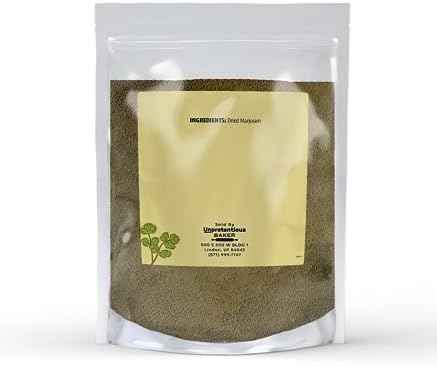 Unpretentious Ground Marjoram, 1 lb, French & Italian Cuisine, Delicate Flavor, Dressings & Dry Rubs