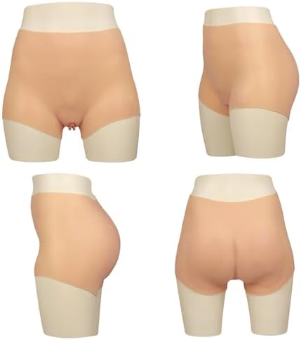 Silicone Fake Butt Pants Hip Enhancer Silicone Panties for Crossdresser