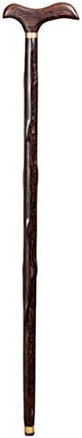 Wooden Cane Faucet Walking Stick Gentleman Cane Non-Slip Crutches Wood Walker Seniors Gift,A