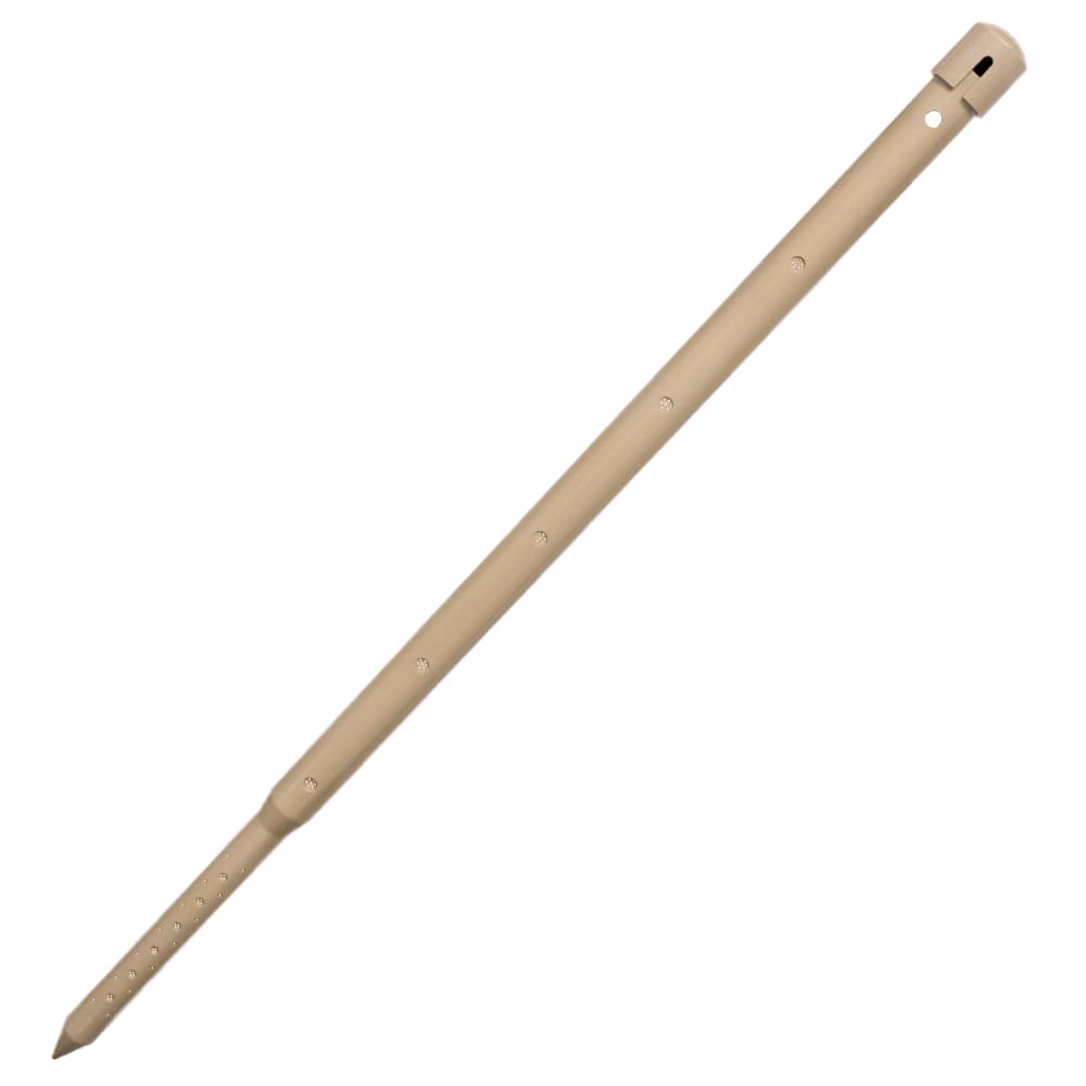 Underhill Deep Drip Irrigation Stakes 36-Inch, Case of 4 Watering Spikes for Palm Trees and Deep Rooted Trees, Drip System Parts Tubes, A-DD36