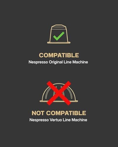 Decaf Coffee Pods for Nespresso Original Line Machines | 100 Aluminum Capsules | 3 City Blends: Arezzo, Firenze, Torino | Decaf Espresso Pods Compatible Only with Nespresso Original Machine