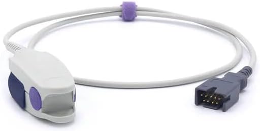 Compatible Masimo 1863 Reusable Electronic Sensor LNCS DCI Adult Finger Clip 3.2 ft 9 Pins Connector