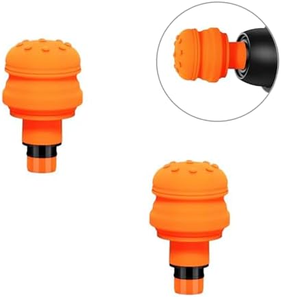 Massage Gun Heads,2 PCS Air-Cushion-Head Massage Gun Attachments,0.75 Inch Diameter Massage Gun Replaceable Soft Heads,19mm Diameter Muscle Massager Attachments for Back Massager Exchanging