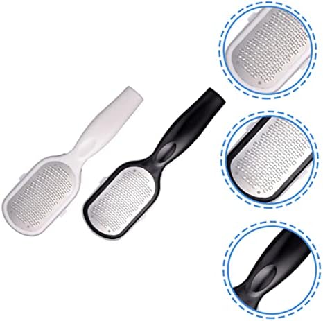 2Pcs Foot Rasp Convenient Remover for Smooth Feet Portable Foot Files for Men Women Seniors Durable Foot Care Tools for Dead Skin Removal