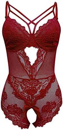 Women lingerie sets Sexy Underwear Strap Lace Jumpsuit Open File Hollow Home Clothes