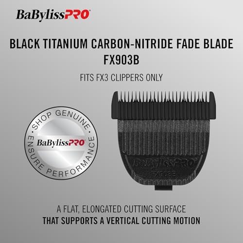 BaBylissPRO FX3 Clipper Replacement Ultra Thin Fade Blades