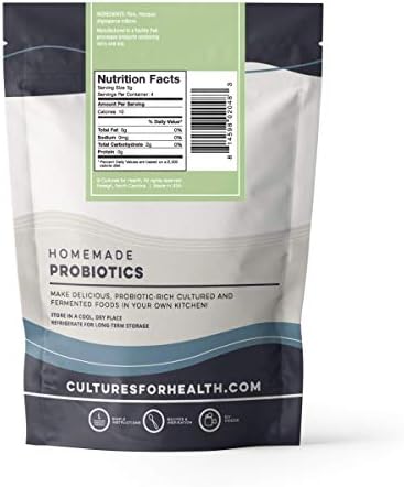 Cultures For Health Soy-Free Tempeh Starter Culture | 4 Packets Spores for DIY Plant Based Meat | Gluten Free, Non-GMO Indonesian Food | Make Meatless Bacon, Vegan Nuggets, & More High Protein Snacks