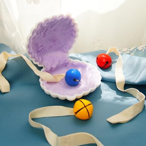 Yellow Bell with Ribbon, Montessori Baby Toy