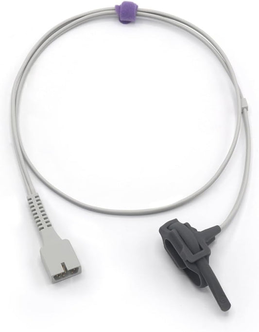 Compatible with Nellcor Reusable Electronic Sensor for Neonate Silicone Wrap 3.2 ft 7 Pins Connector