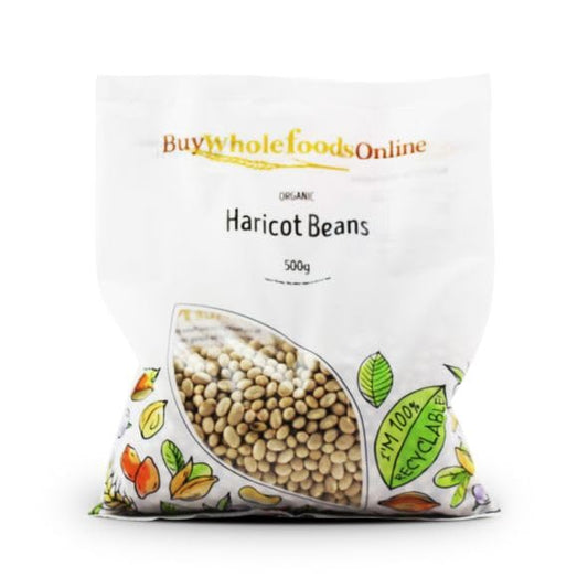 Buy Whole Foods Organic Haricot Beans (500g)