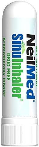NeilMed SinuInhaler Natural Non Medicated Aromatherapy Inhaler (Bonus Pack) 2 Count (Pack of 1)