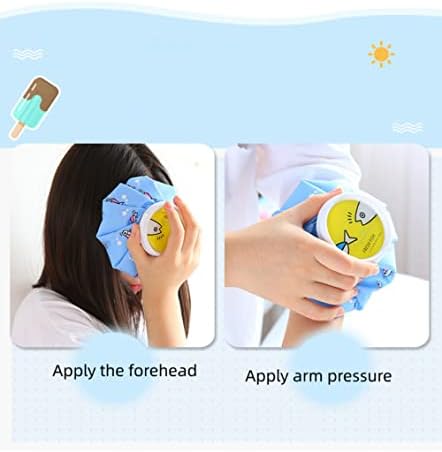 Hot and Cold Reusable Ice Bag for Sport Injuries Ice Pack for Injuries, Hot & Cold Therapy, Teeth Pain Cold Pack, Headaches Cold Ice Bag Hot Cold Therapy for Head Shoulder Back Knee 2PCS