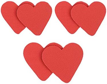 10 Pairs Heart Shape Anti Slip High Heel Shoes Sole Protector Pads Sticker Non Slip Grip Cushion Stickers
