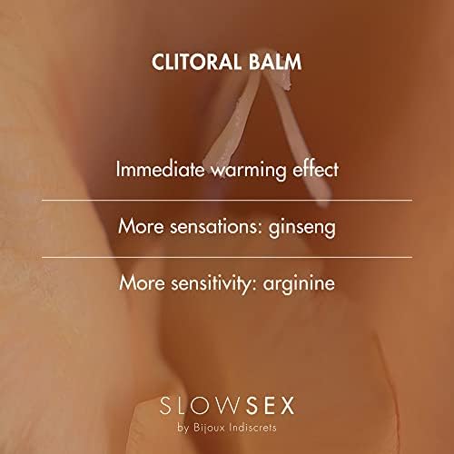 Bijoux Indiscrets Clitoral Balm – Warming Clit Stimulation Balm with Ginseng, Arginine & Thermolat® – Enhances Sensitivity & Blood Flow – Fast Absorbing, Coconut Aroma, 10ml