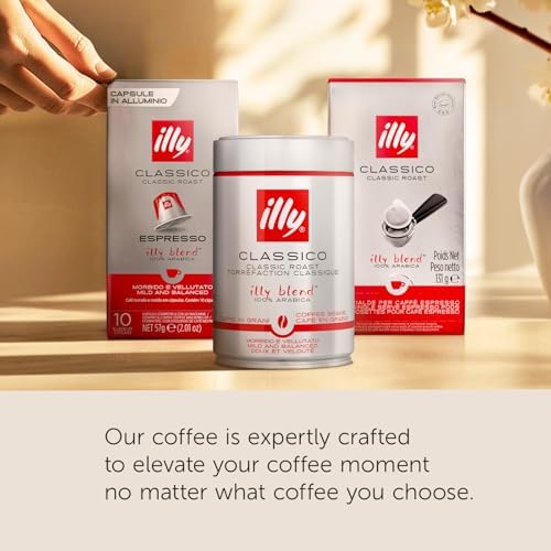 illy E.S.E. Coffee - Single-Serve Coffee Capsules & Pods - Forte Extra Dark Roast - Notes Of Dark Chocolate - For E.S.E Machines - Extraordinary Aroma & Body – 18 Count