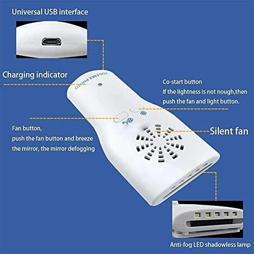 Dental Oral Photography Mirrors Defog Occlusal for Buccal Lingual Oral Dentist Mirrors Orthodontic Reflector Glass