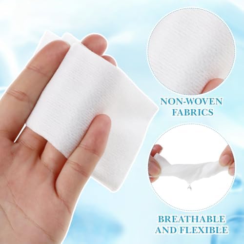 100pcs Gauze Pads Wipes Non-Woven Gauze Sponges 4x4 Pads Dressing Salon Spa Use Wounds Aid Supplies