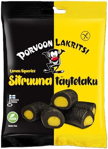Porvoon Lakritsi Lemon Filled Liquorice 1 pack × 150g
