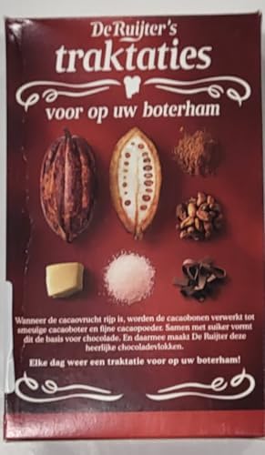 De Ruijter Dark Chocolate Flakes 7 Ounce Box (Pack of 3)