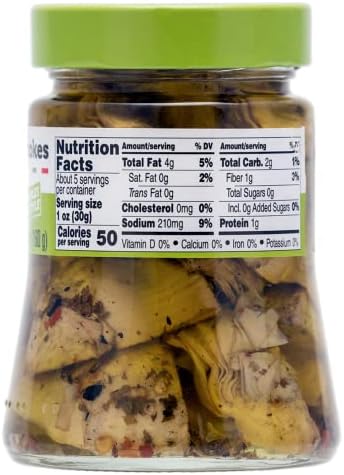 FRATELLI D'AMICO - Chargrilled Artichokes, Quartered in Oil, Grilled, Naples Style, 9.9oz (280g) NON-GMO (Pack of 2)