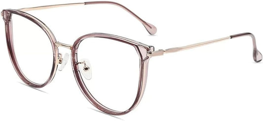 Firmoo Reading Glasses for Women/Men, 0.5 Strength Oversized Round Frame Computer Reading Glasses Men Reader Eyewear with Blue Light Blocking
