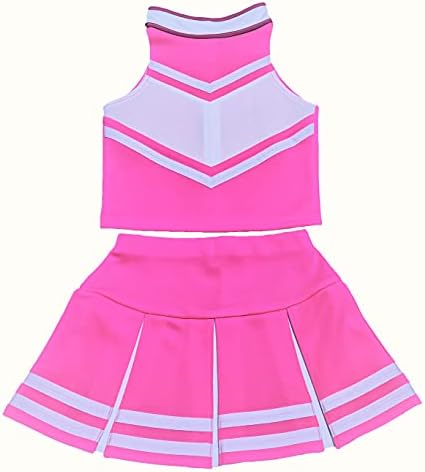 Kids/Girls' Cheerleader Costume Uniform Cheerleading Children Dress Outfit Halloween