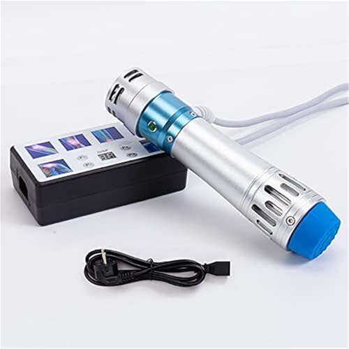 Electromagnetic Extracorporeal Shockwave Therapy Machine, Portable ED Treatment & Deep Tissue Muscle Massager with 7 Massage Heads for Pain Relief