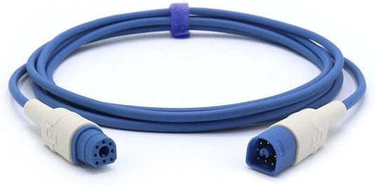 Reusable Adapter Cable Compatible with HP Philips SPO2 Adapter Cable M1941A