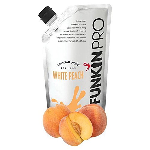 Funkin White Peach Puree - 1kg (2.2lbs)