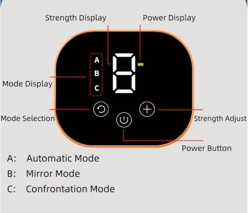 Rehabilitation Robot Glove for Stroke, Robotic Hand Stroke Recovery Equipment, Fingers Strength Training Device for Hemiplegia, Strength Adjustable