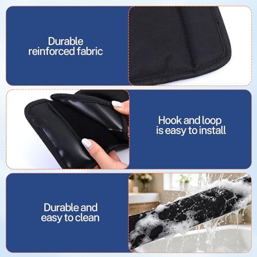 Wheelchair Calf Strap, Adjustable Wheelchair Leg Strap with Oxford Cloth Support, Wheelchair Foot Straps for Elderly Disabled, Wheelchair Leg Support Foot Rest Belt Wheelchair Accessories