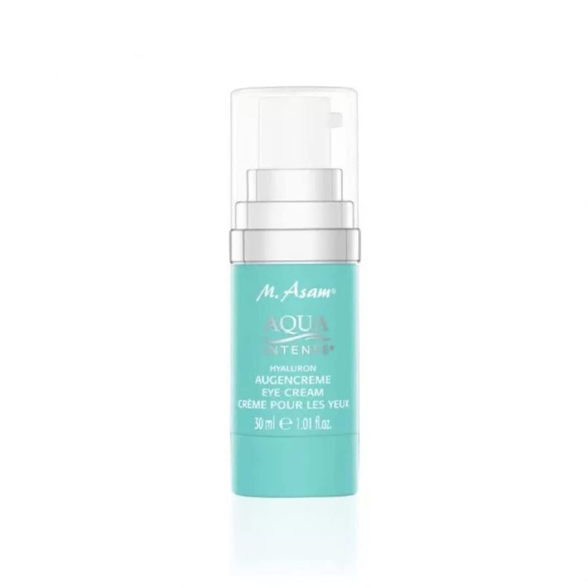 M. Asam Aqua Intense Eye Cream â Gentle Yet Effective Under Eye Cream with Hyaluronic Acid, targets fine lines & wrinkles, cushioning & smoothing effect, for all skin types, 1.01 Fl Oz