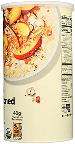 365 by Whole Foods Market, Organic Old-Fashioned Rolled Oats, 42 Ounce (Pack of 2)
