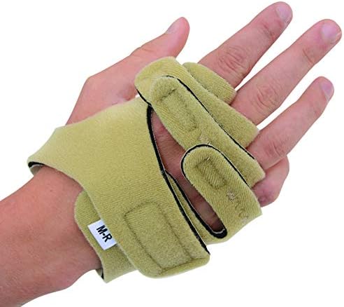Rolyan Hand-Based In-Line Splint for Right Hand, Size Medium