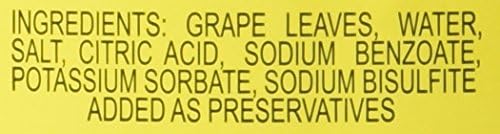 California Grape Leaves -Orlando 1lb jar, DR.WT. 16oz