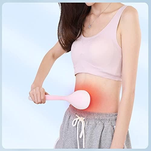 Health Massage Pai Sha Board Paida Stick Meridian Paida Silicone Material Back Percussion (pink)
