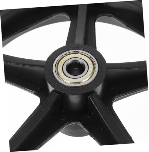 4PCS Replacement Wheels for Walkers and Wheelchairs Slip Rubber Tires Durable Casters for Easy Installation Compatible with Models