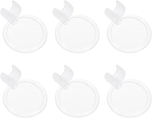 EXCEART 6 Pack Penholder Magnifiers with Hd Lens Compact Lightweight Folding Magnifying Glasses for Diamond Art Painting Drill Pen Support and Precise DIY Crafting Mosaic Art Projects