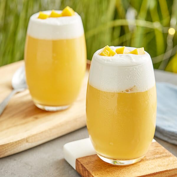 Fanale Premium Mango Bubble Tea Flavoring Powder | Perfect for Baking, Smoothies, Desserts and Drinks | Instant Flavoring Powder for Boba Milk Tea - 2.2 Pounds (Pack of 20).
