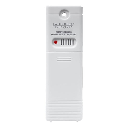 La Crosse Technology Wireless Outdoor Temperature & Humidity Sensor - Wall Mounted, Accurate, Weather Resistant, Wide Temperature & Humidity Gauge Transmission Range (330ft Range), Battery Powered