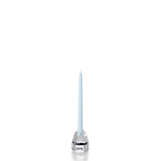 yummi Ice Blue Taper Candles -10 inch - 12 per Pack