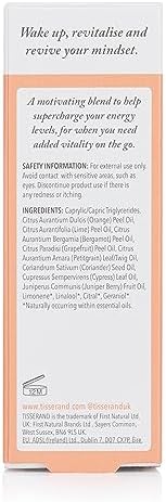 Tisserand Aromatherapy Energy Boost Pulse Point Roller Ball, 10 ml
